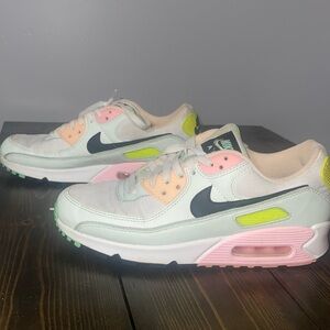 Nike Air Max 90 Size 9 ‘white volt green glow’ CZ1617-100